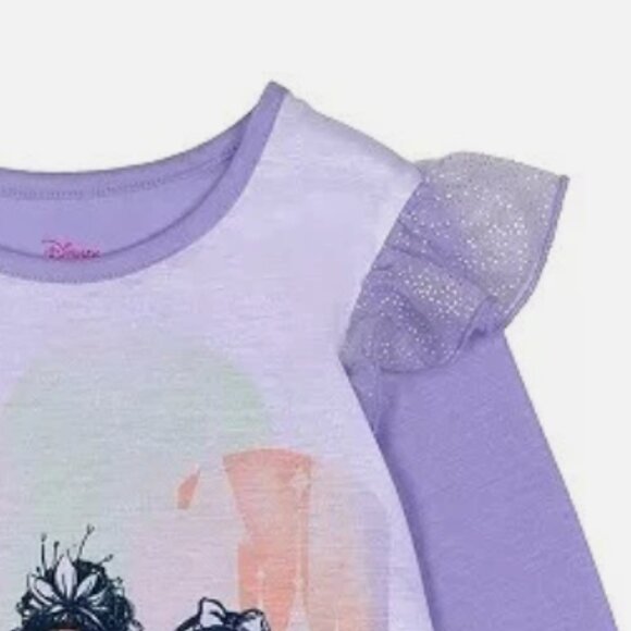 Disney Princess Girl's Purple Nightgown, Gown Size 4 - Picture 3 of 3